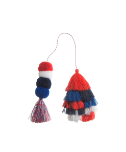Bogg Bag Bauble - Usa Double Tassel