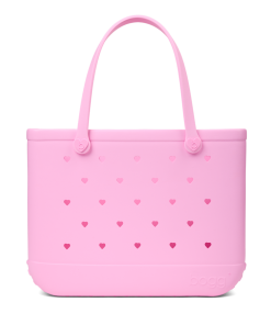 Original Bogg Bag - Cut Out Heart Pink Taffy