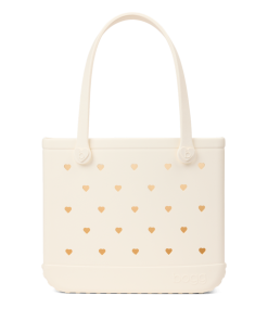 Baby Bogg Bag - Cut Out Heart Coconut