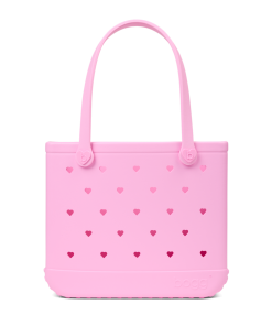 Baby Bogg Bag - Cut Out Heart Pink Taffy