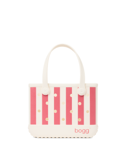 Bitty Bogg Bag - Capri Coral Stripe