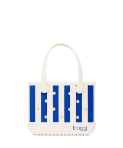 Bitty Bogg Bag - Mykonos Blue Stripe