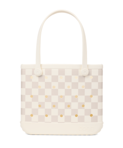 Baby Bogg Bag - Checkered Coconut/Mushroom