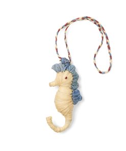 Bogg'd & Charmed  - Raffia Seahorse
