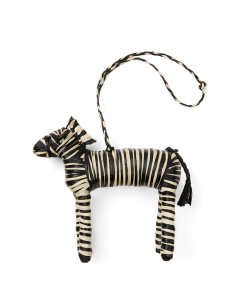 Bogg'd & Charmed  - Raffia Zebra
