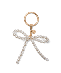 Bogg'd & Charmed  - White Pearl Bow