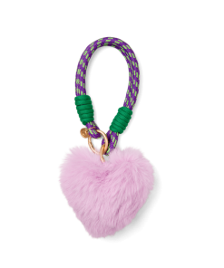 Bogg'd & Charmed  - Purple Heart Pouf