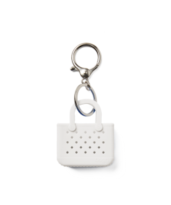 Tiny Tote Keychain - For Shore White