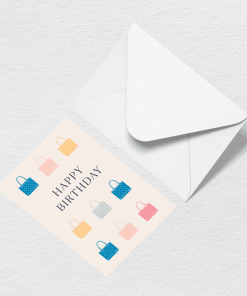 Happy Birthday Totes Greeting Card