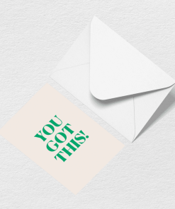 You Got This Greeting Card