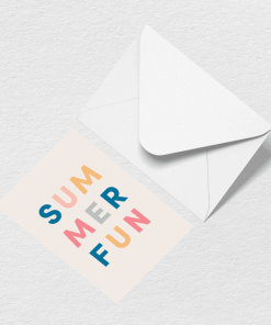 Summer Fun Greeting Card