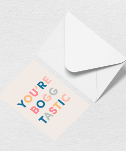 You're Boggtastic Greeting Card